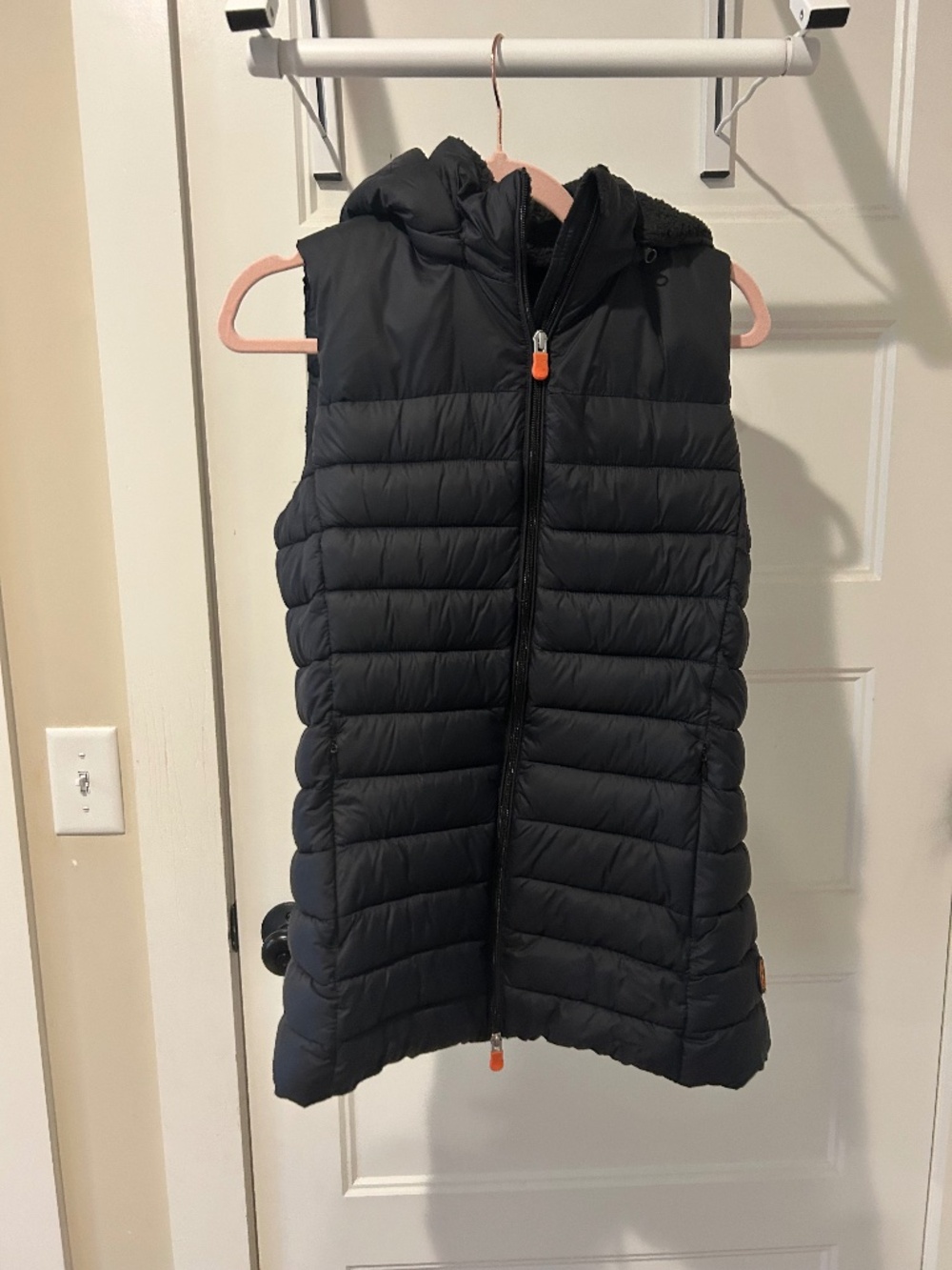 Save The Duck Margareth Hooded Puffer Vest Size Women's S